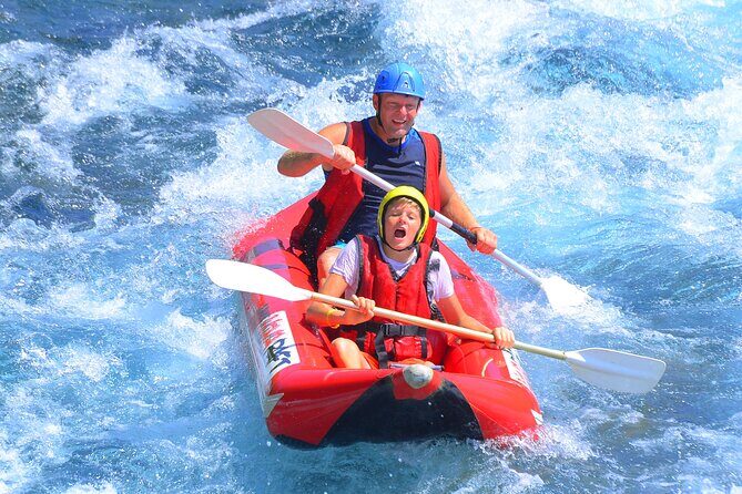 "Side: Whitewater Rafting Fun at Koprulu Canyon" - Transport Comfort: Air-Conditioned Buses, One Small Warning