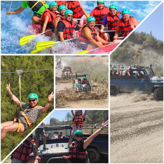 Side&Alanya:Rafting,Jeep,Quad/Buggy Safari/Zipline wLunch - Key Highlights You’ll Care About
