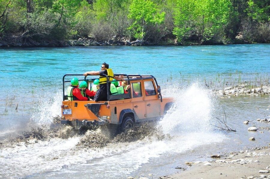 Side&Alanya:Rafting,Jeep,Quad/Buggy Safari/Zipline wLunch - Language, Guides, and Group Energy