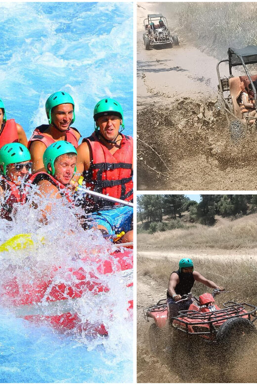 Side&Alanya:Rafting,Jeep,Quad/Buggy Safari/Zipline wLunch - Zipline Through Trees: A Different Kind of Adrenaline
