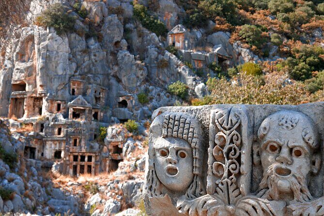 Sunken City Kekova Demre and Myra Day Tour from Kemer - Demre and the Church of St. Nicholas: Santa’s real-life origin, with an extra fee