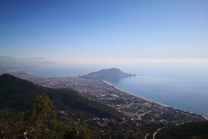 Tandem Paragliding Adventure From Alanya, Side, Antalya - Reading the air: views over Cleopatra Beach and the descent