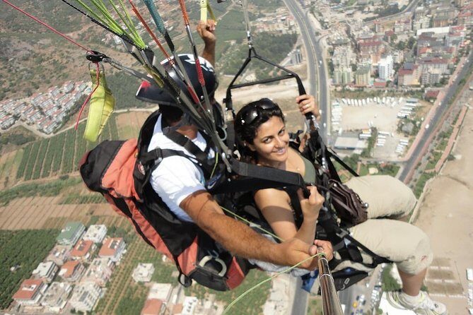 Tandem Paragliding in Alanya - What happens after you land on Cleopatra Beach