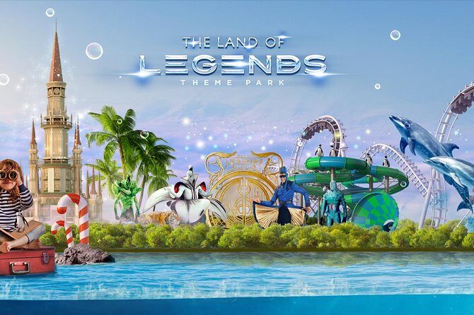The Land of Legends Theme Park with Transfer from Antalya - Dolphin and beluga shows, penguins, and 5D: plan your viewing windows